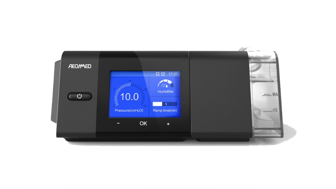 AeonMed AS 100C CPAP CİHAZI NEMLENDİRİCİLİ+MASKE
