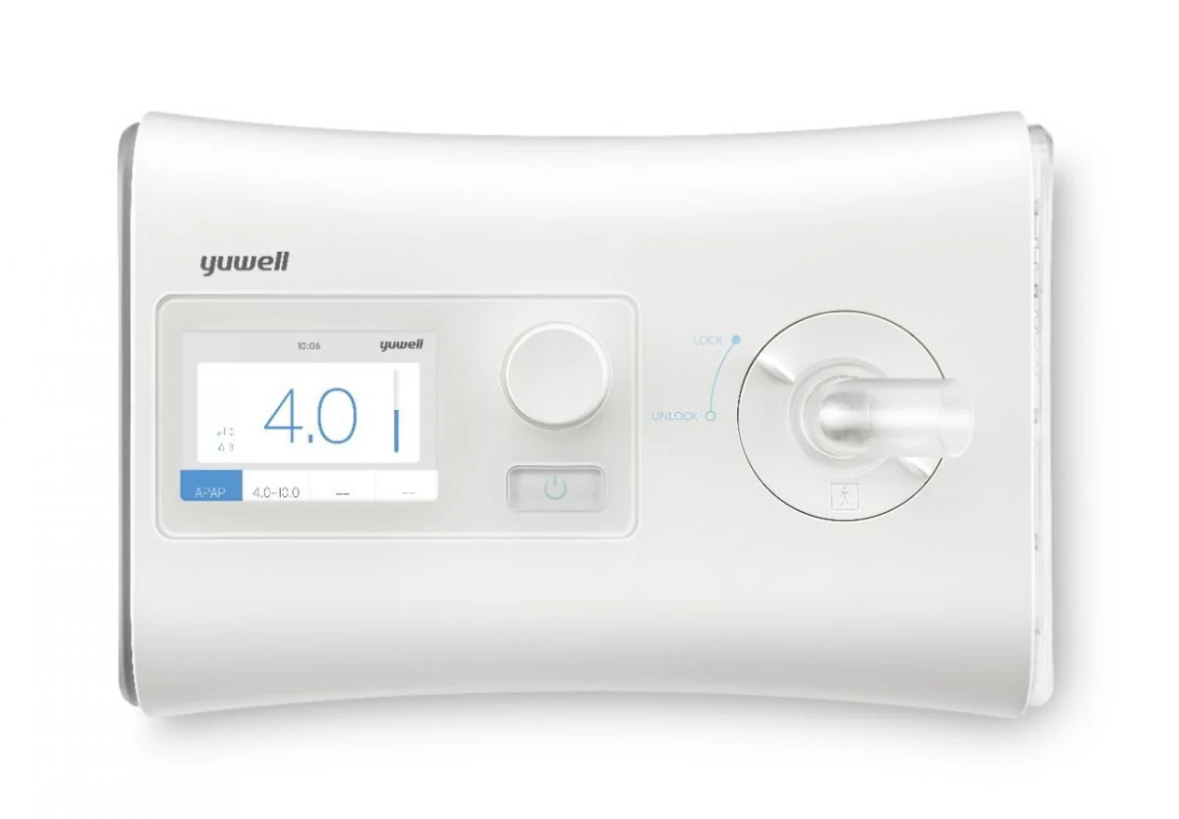 Yuwell YH-350 CPAP CiHAZI NEMLENDİRİCİLİ+MASKE